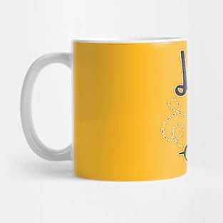 Let it Bee !! Funny Quote Mug